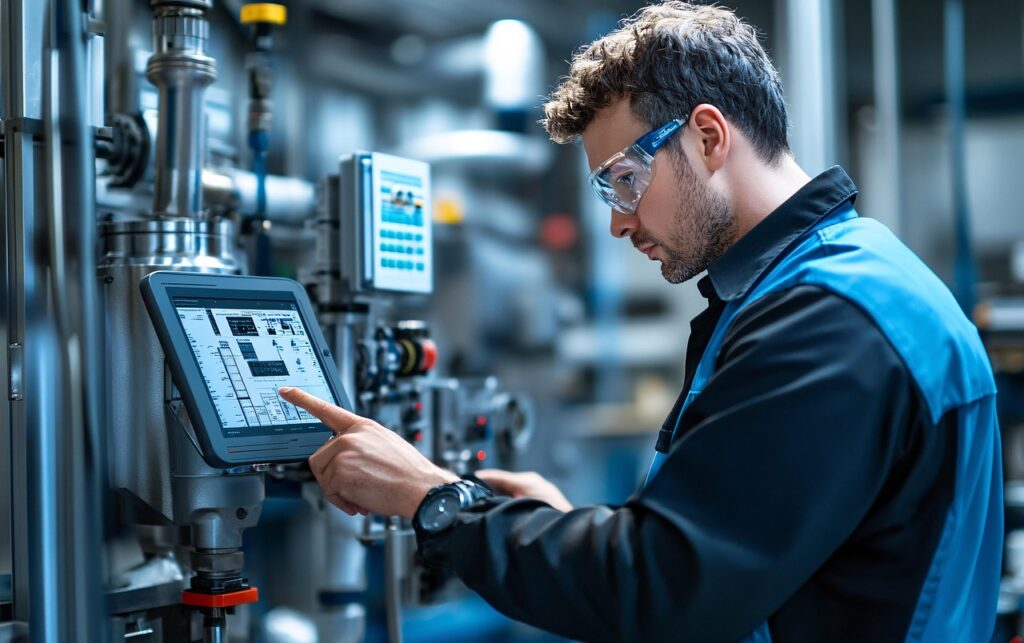 engineer, calibration, manufacturing, machinery, technology, equipment, industrial, precision, technician, work, professional, tools, factory, maintenance, mechanical, industry, inspection, process, engineerwork, high-tech, factorywork, machine, industrialtools, engineerprecision, ai generated
